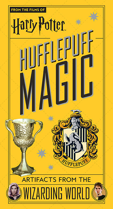 Hardcover Harry Potter Hufflepuff Magic book by Insight Editions with Hufflepuff crest and magical design on cover.
