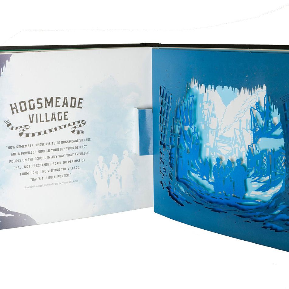 Hardcover of Harry Potter: Magical Places book by Insight Editions, featuring detailed illustrations of iconic locations from the wizarding world.