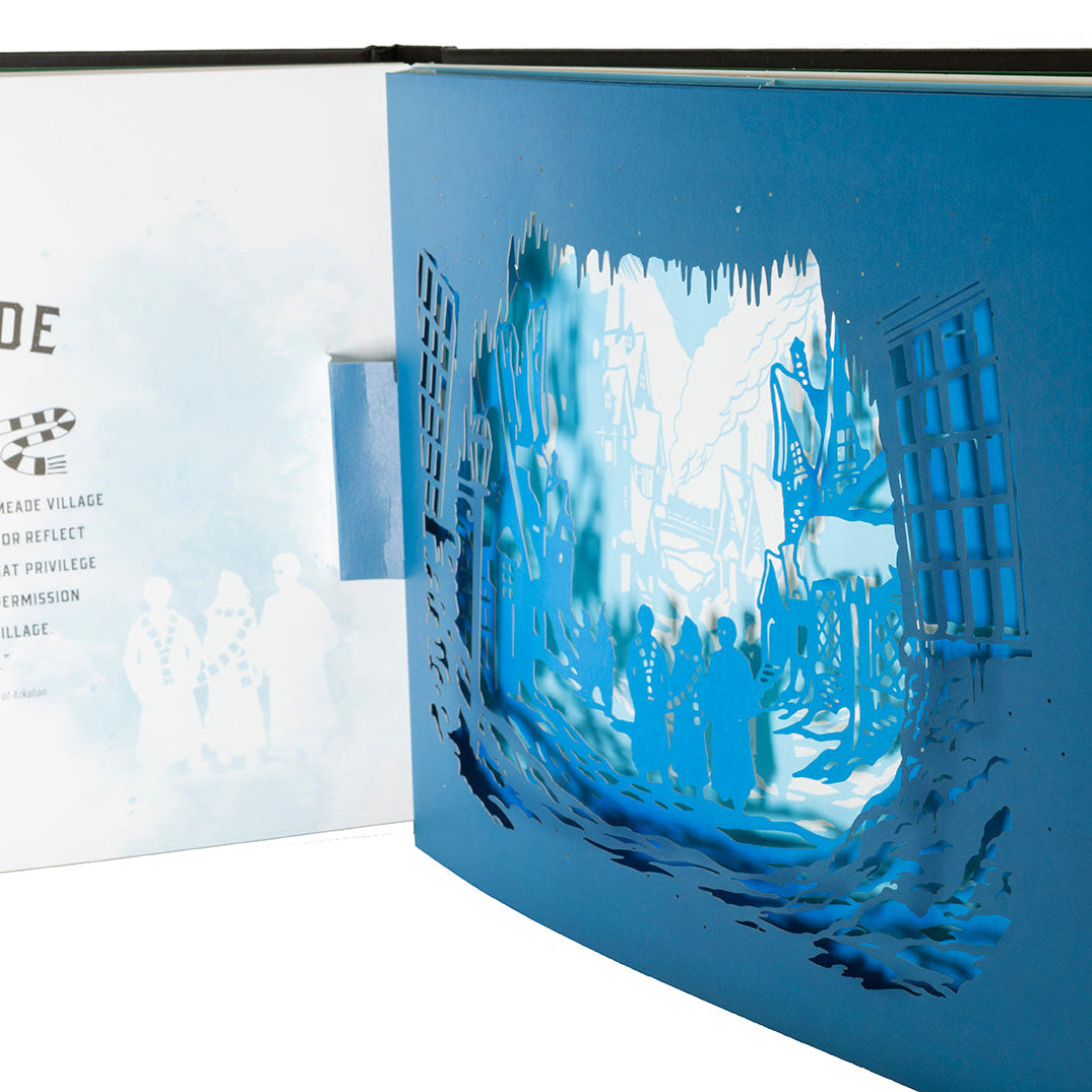 Hardcover of Harry Potter: Magical Places book by Insight Editions, featuring enchanting illustrations and detailed maps of wizarding locations.