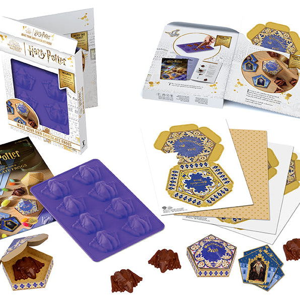 Hardcover Harry Potter: Make Your Own Chocolate Frogs by Insight Editions, featuring a magical wizard-themed design.