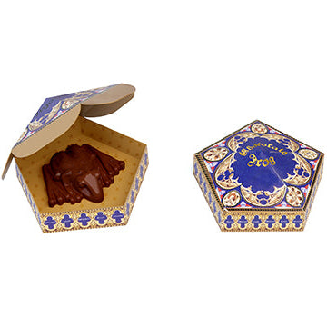 Hardcover Harry Potter "Make Your Own Chocolate Frogs" kit by Insight Editions with illustrated cover and dragon emblem.