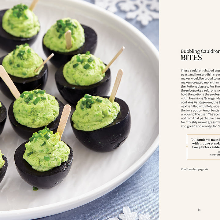 Hardcover Harry Potter: Official Christmas Cookbook by Insight Editions, featuring festive recipes and Harry Potter themed illustrations.