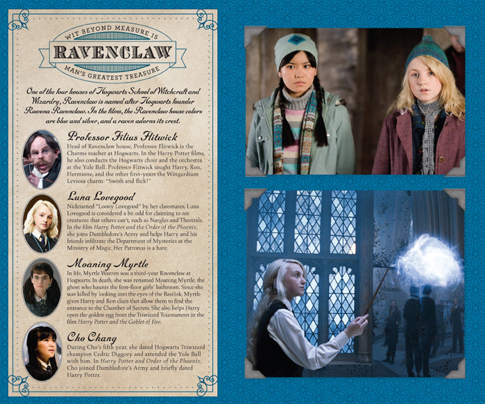 Harry Potter Ravenclaw hardcover ruled journal by Insight Editions, featuring Ravenclaw house crest and themed cover design.
