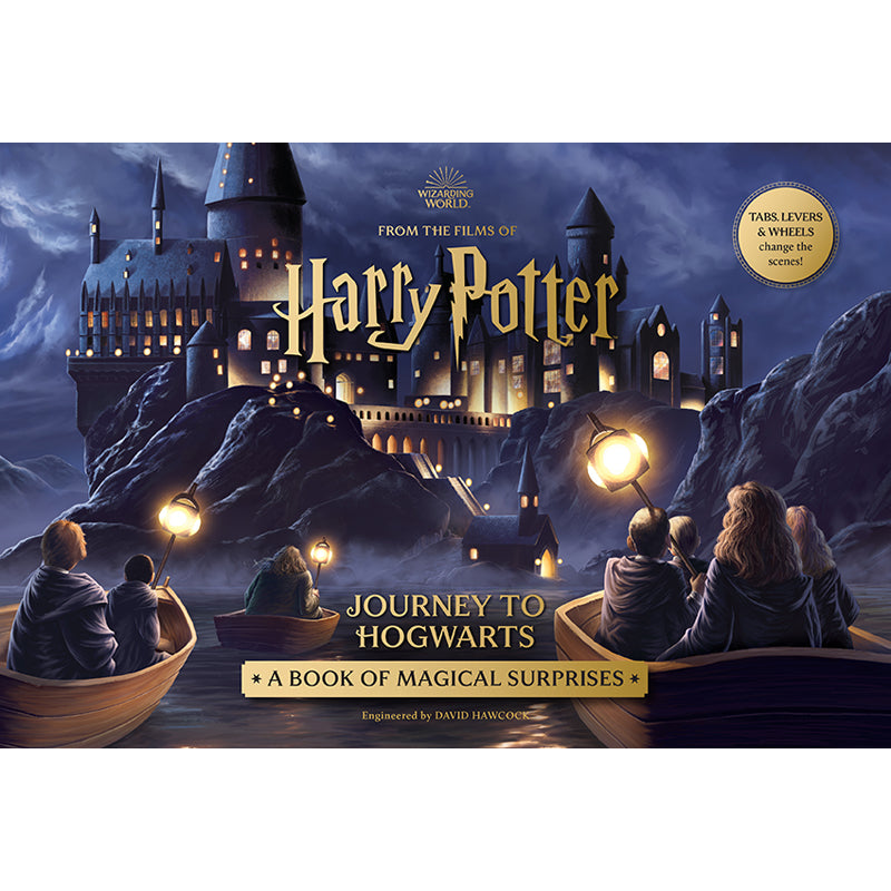 Hardcover of Harry Potter's Journey to Hogwarts by Insight Editions, featuring a detailed cover design and magical artwork.