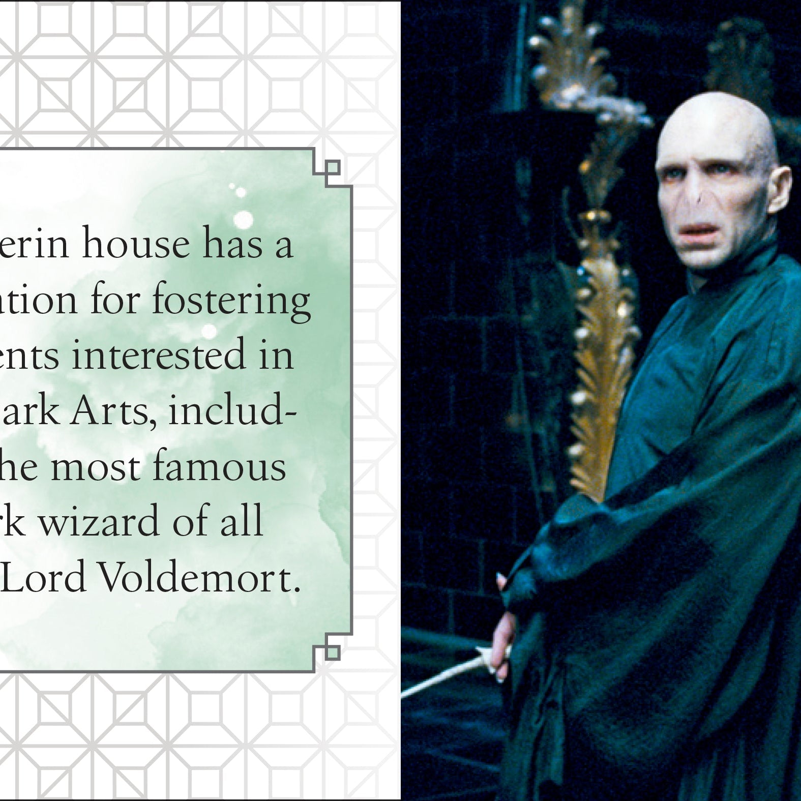 Hardcover Harry Potter Slytherin book by Insight Editions featuring the iconic green Slytherin crest on the cover.