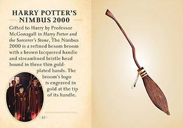 Hardcover of Harry Potter: The Mini Book of Brooms by Insight Editions, featuring a detailed cover with magical broomstick illustrations.