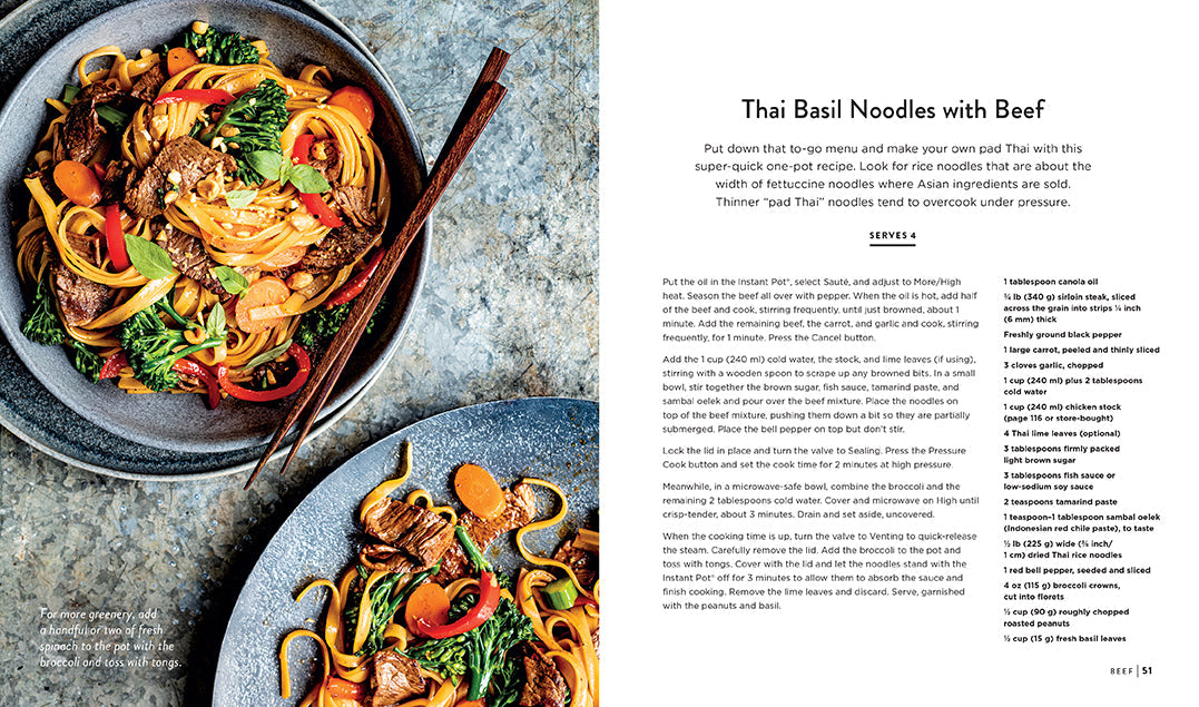 Hardcover book titled "Instant Pot Family Meals" by Insight Editions, featuring colorful images of diverse family-friendly Instant Pot recipes.