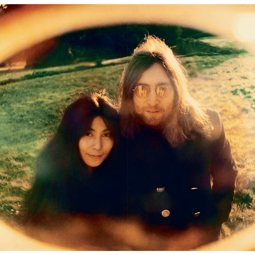Hardcover book titled "John & Yoko Plastic Ono Band" by Insight Editions featuring a colorful cover design.