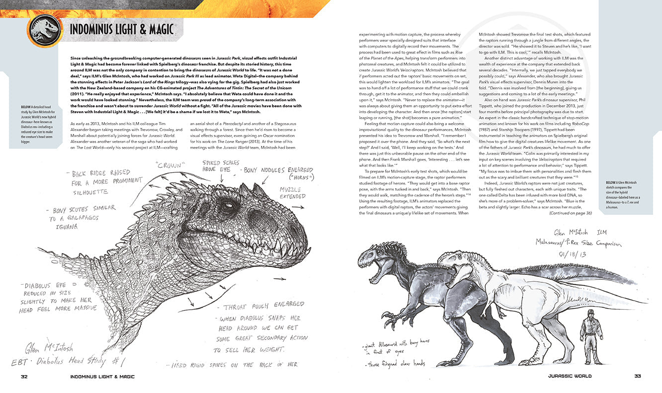 Hardcover copy of Jurassic World: The Ultimate Visual History by Insight Editions showing the book cover with colorful dinosaur illustrations.