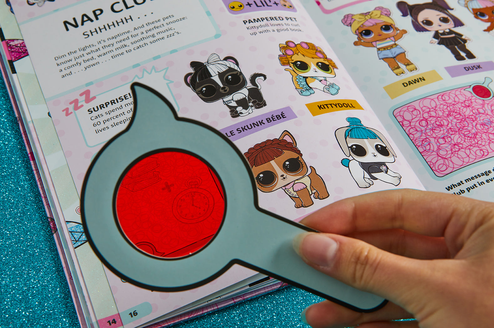 Hardcover L.O.L. Surprise! Book of Surprises by Insight Editions featuring colorful illustrations and playful design.