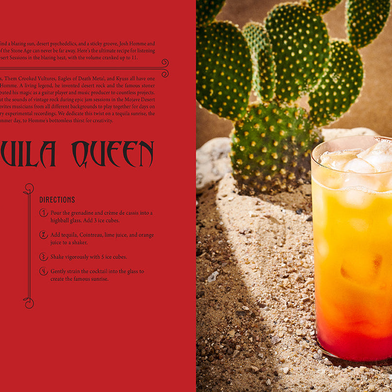 Hardcover book titled "Metal Cocktails" by Insight Editions featuring a metallic-themed cover design.