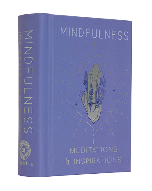 Hardcover mindfulness book by Insight Editions featuring calming design on the cover, ideal for meditation and mental wellness.