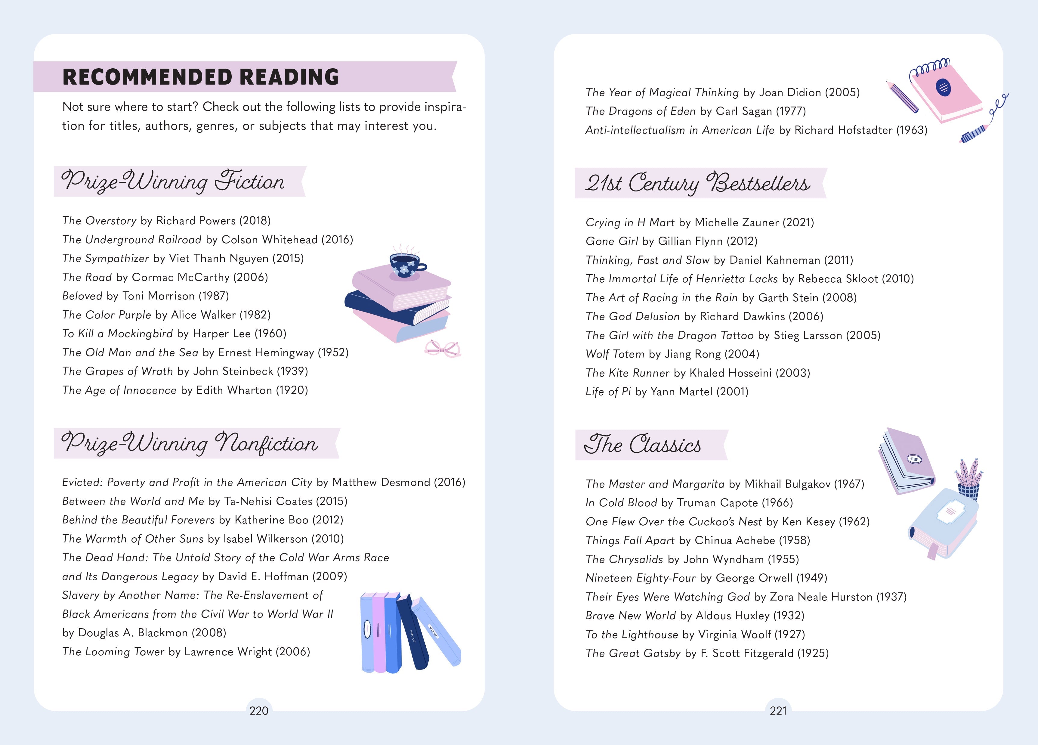 Hardcover My Book Club Journal by Insight Editions with lined pages for tracking book reviews and club discussions