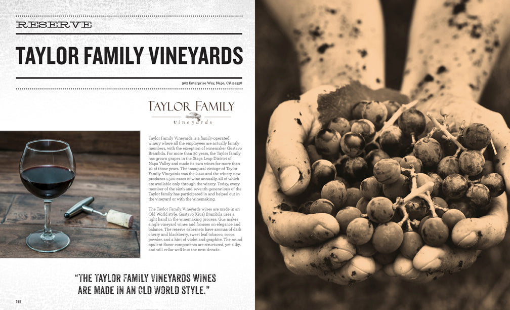 Hardcover book titled "Napa Valley Cabernets" by Insight Editions, featuring a detailed cover design on a white background.