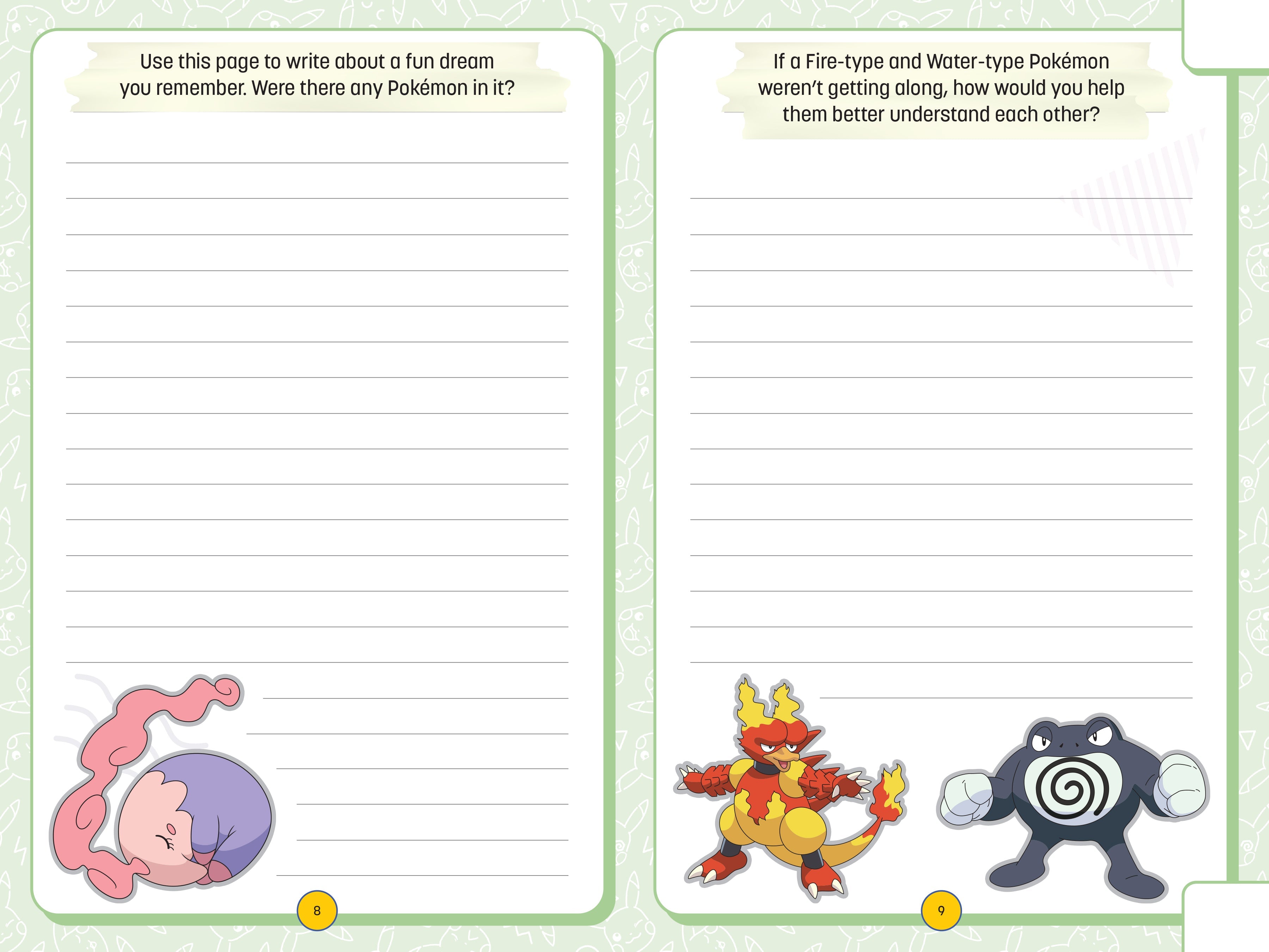 Hardcover Pokémon: My Super Awesome Pokémon Journey Notebook by Insight Editions with colorful cover design.