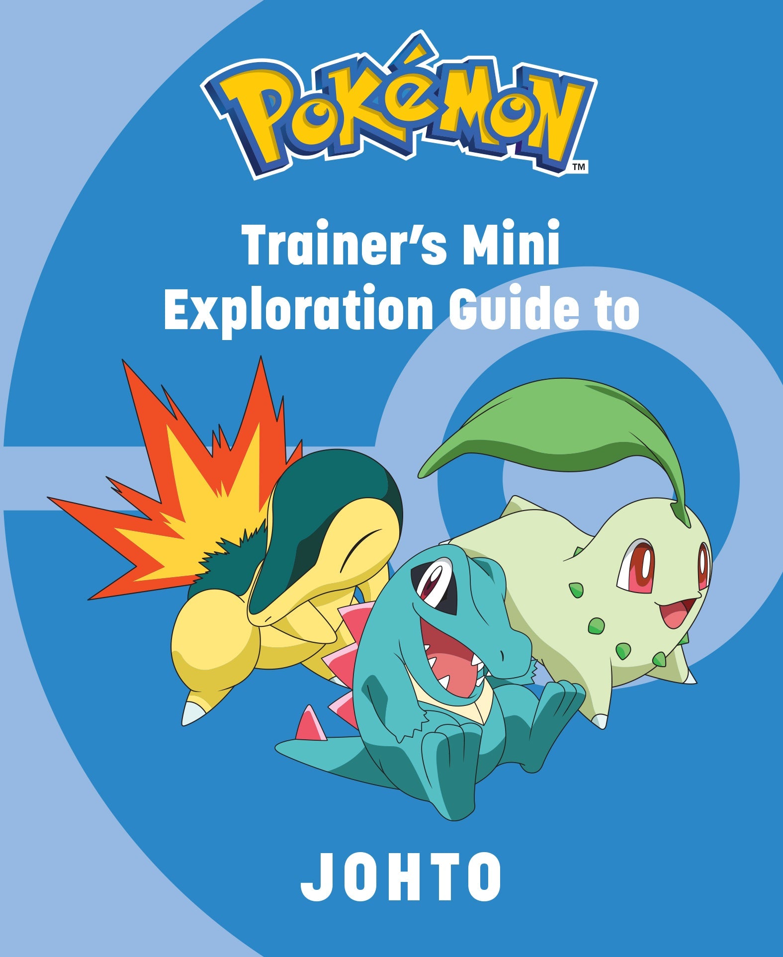 Hardcover Pokémon Trainer's Mini Exploration Guide to Johto by Insight Editions, featuring colorful cover art and detailed map illustrations.