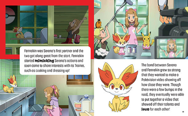 Hardcover Pokémon Trainer's Mini Exploration Guide to Kalos by Insight Editions, featuring colorful cover art and detailed illustrations.