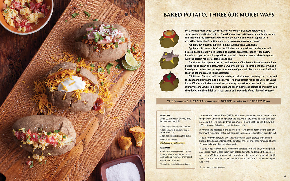 Hardcover of RuneScape: The Official Cookbook by Insight Editions featuring a colorful fantasy-themed cover illustration.