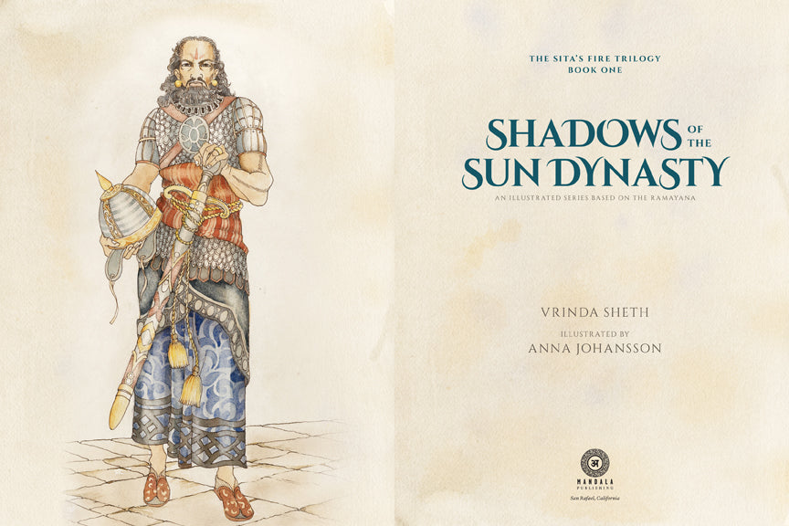 Hardcover edition of Shadows of the Sun Dynasty by Insight Editions, featuring the book's cover art and design.