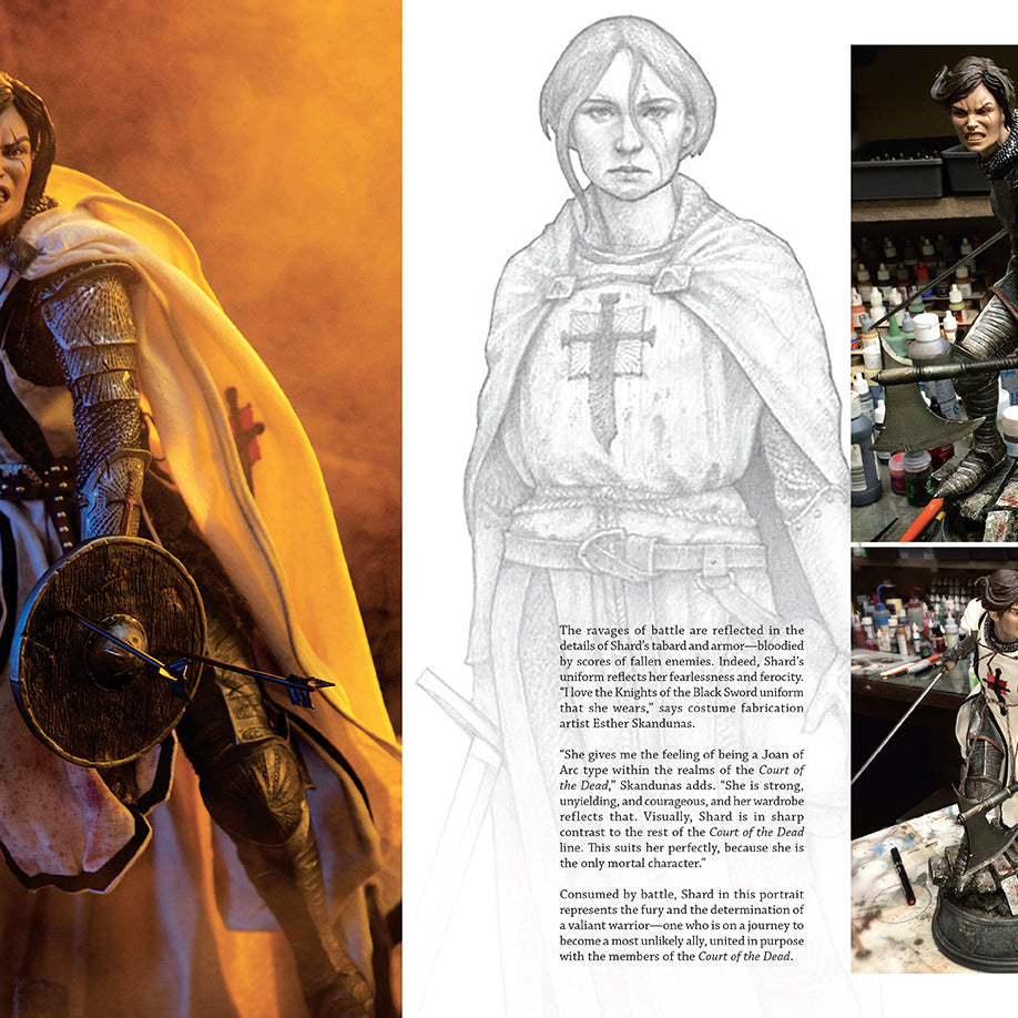 Hardcover book titled "Capturing Archetypes, Volume 4" from Sideshow Collectibles, published by Insight Editions.
