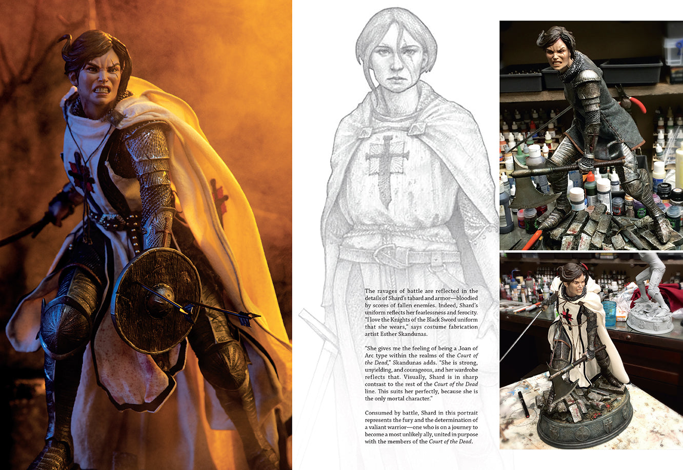 Hardcover book titled "Capturing Archetypes, Volume 4" from Sideshow Collectibles, published by Insight Editions.