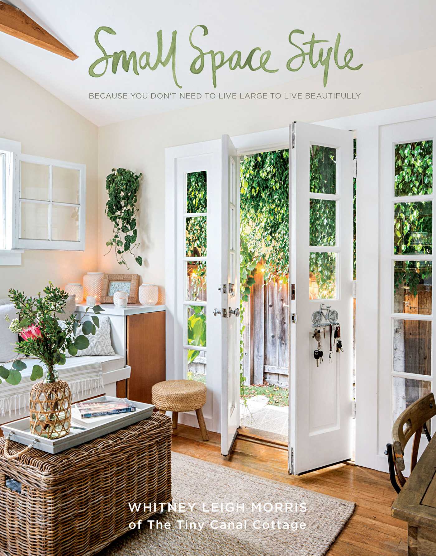 Hardcover book titled "Small Space Style" by Insight Editions, featuring a modern interior design on the cover.