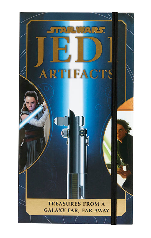 Hardcover of Star Wars: Jedi Artifacts by Insight Editions featuring detailed images of Jedi relics and memorabilia.