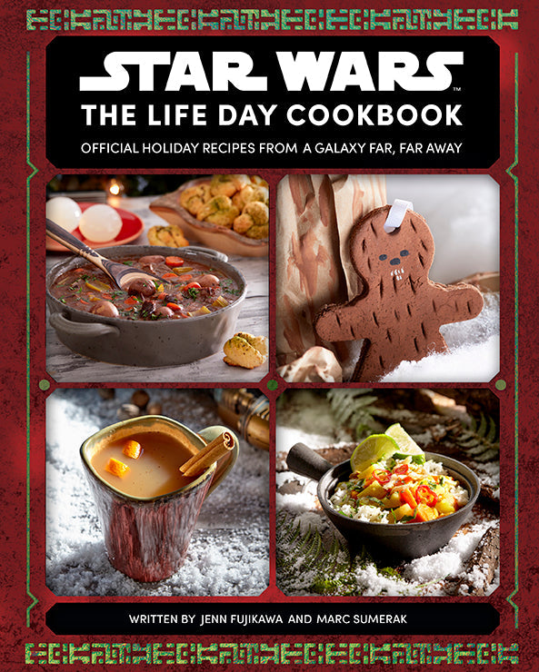 Hardcover of Star Wars: The Life Day Cookbook by Insight Editions, featuring the iconic starry night sky on the cover.