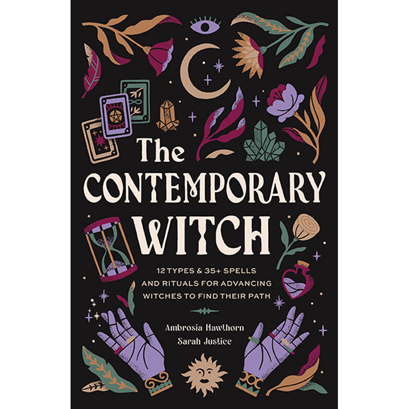 Hardcover edition of The Contemporary Witch book by Insight Editions featuring a mystical cover design.