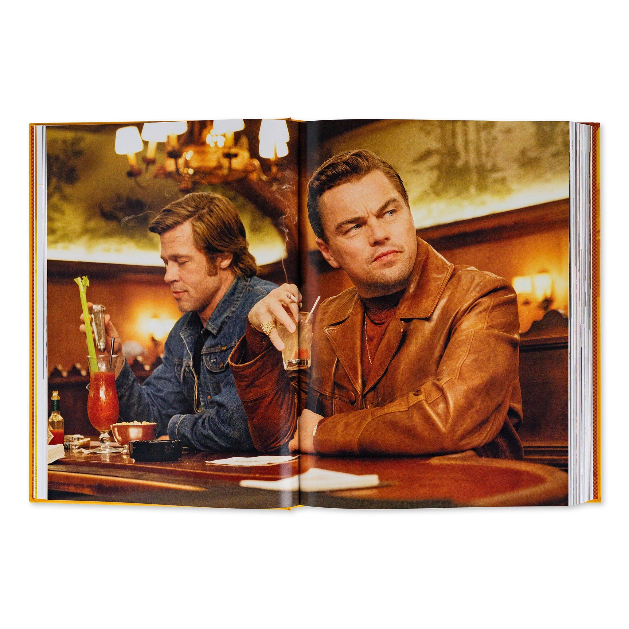 Hardcover book titled "The Making of Quentin Tarantino’s Once Upon a Time in Hollywood" by Insight Editions.