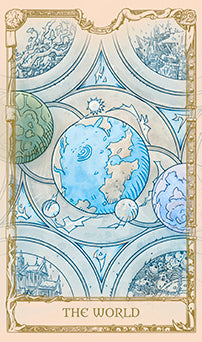 Hardcover World of Warcraft: The Official Tarot Deck and Guidebook by Insight Editions, featuring tarot cards and guide pages inside.