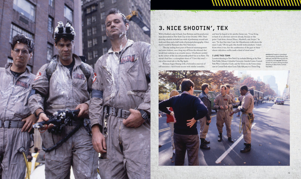 Hardcover Ghostbusters book with jacket by Insight Editions, featuring the iconic Ghostbusters logo on the cover.