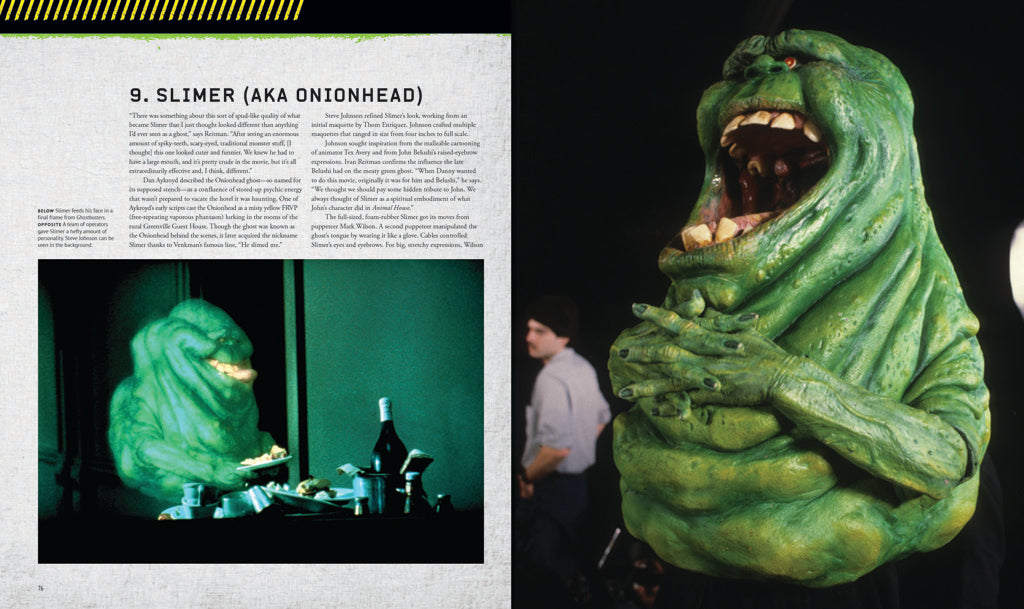 Hardcover Ghostbusters book with protective jacket by Insight Editions, featuring iconic ghost-catching characters and detailed cover art.