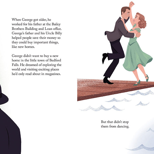Hardcover edition of "It's a Wonderful Life" with a decorative jacket, published by Insight Editions.
