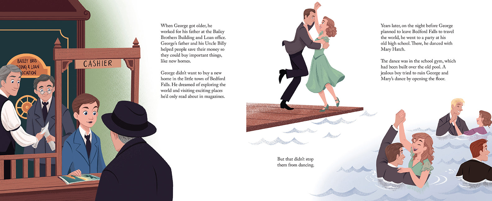 Hardcover edition of "It's a Wonderful Life" with a decorative jacket, published by Insight Editions.