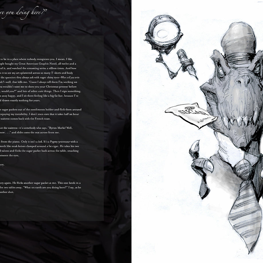 Hardcover book with jacket titled Shadowline by Insight Editions, featuring a detailed cover design.