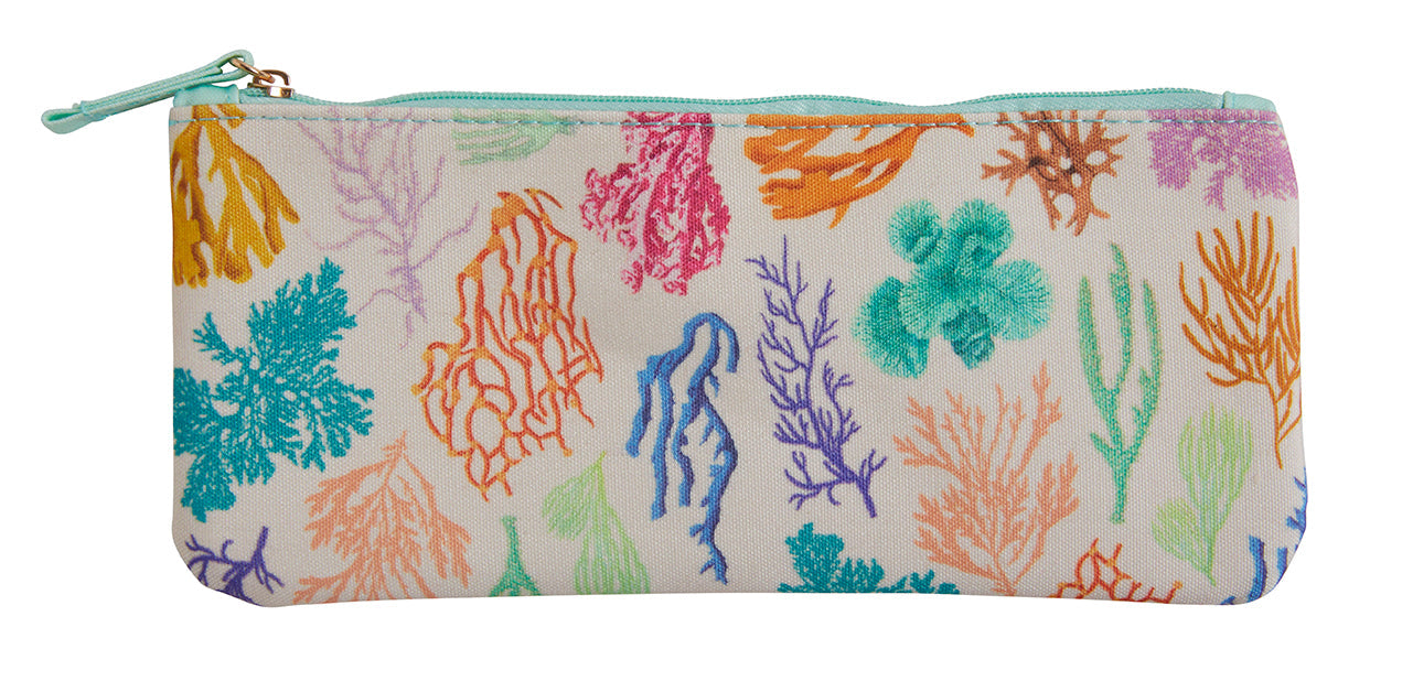 Art of Nature Under the Sea pencil pouch by Insight Editions, featuring ocean-themed artwork for home or travel use.