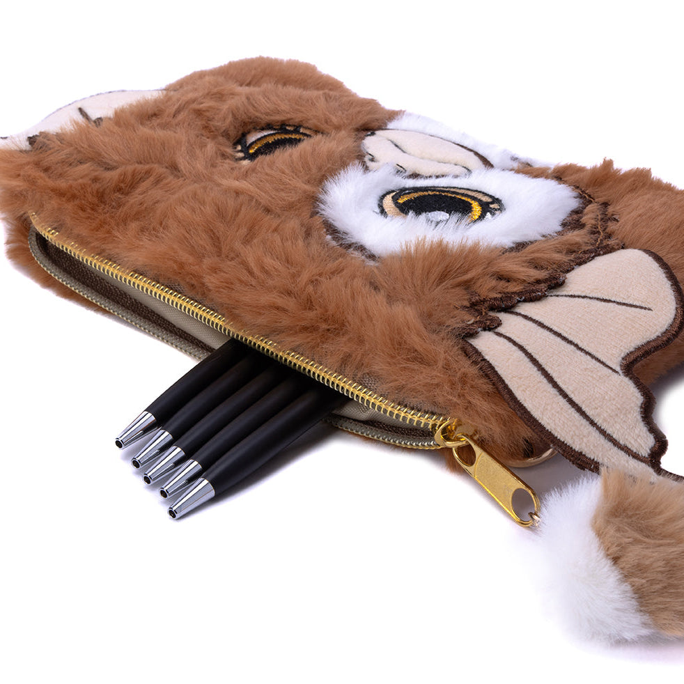 Gizmo plush accessory pouch from Gremlins by Insight Editions, featuring soft plush material and detailed character design.