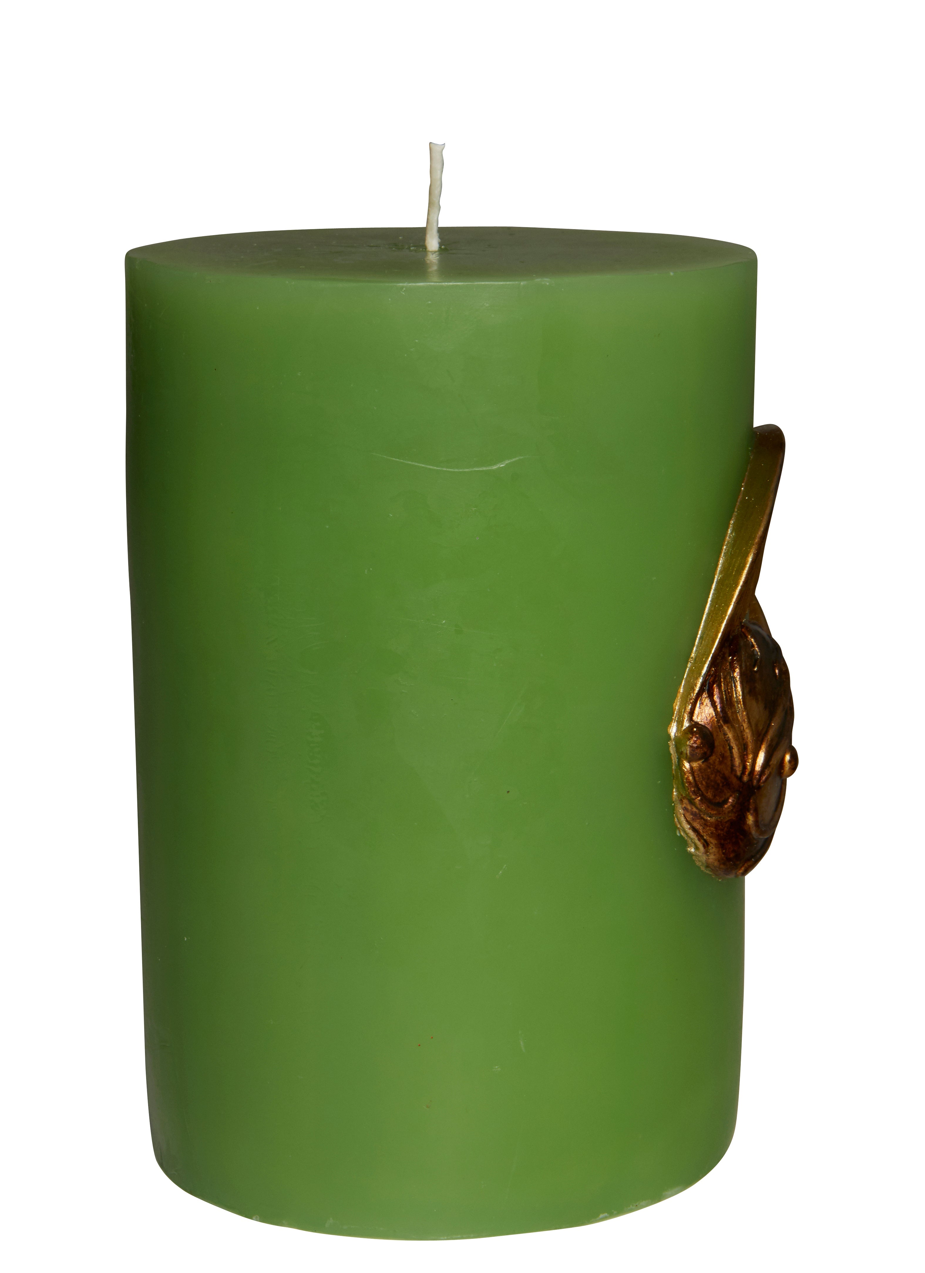 Harry Potter Golden Snitch sculpted insignia candle by Insight Editions, featuring a detailed winged snitch design for home decor.