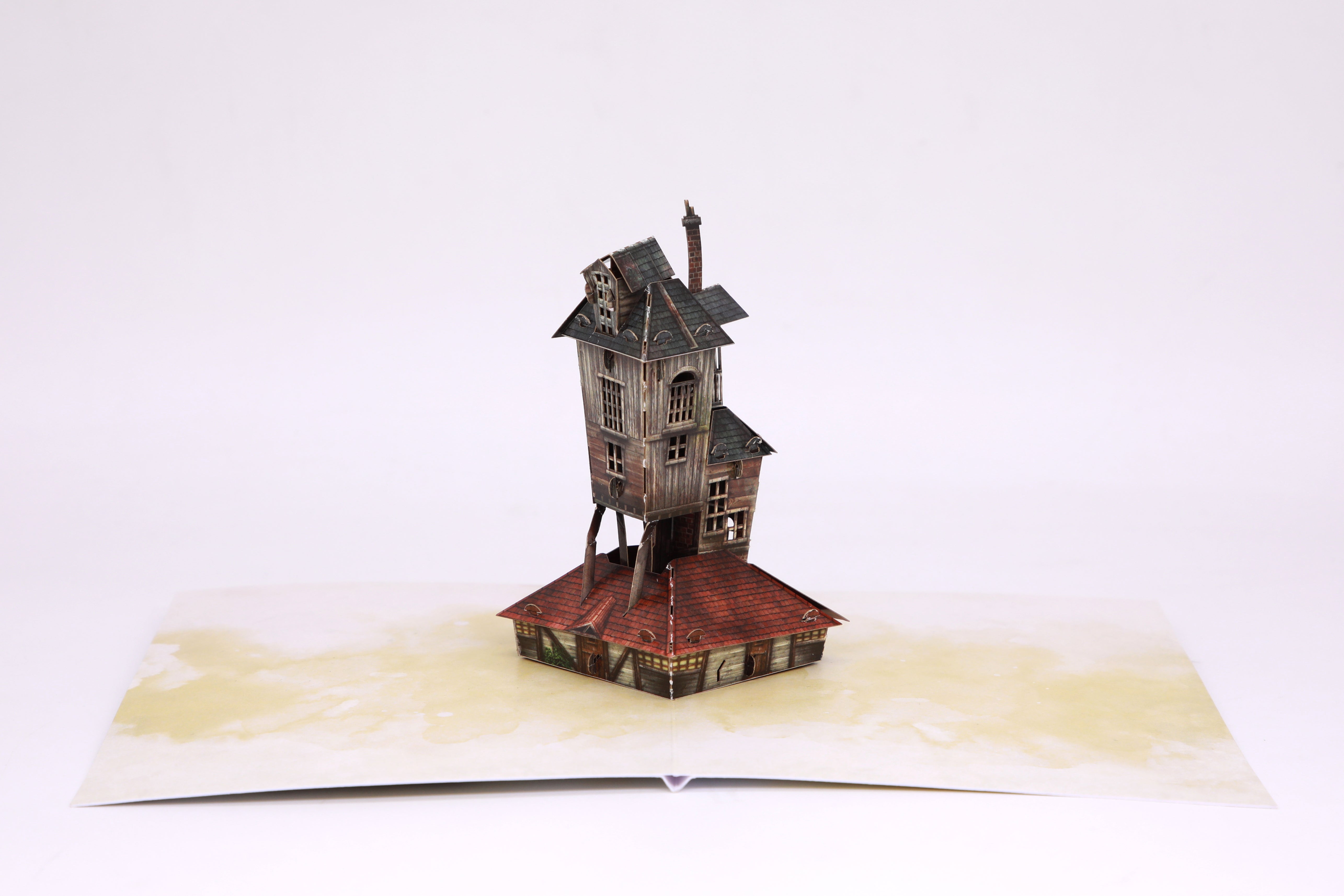 Harry Potter The Burrow signature pop-up card by Insight Editions, featuring detailed Harry Potter home goods design and craftsmanship.