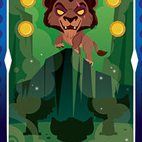 Disney Villains Tarot Deck and Guidebook kit by Insight Editions featuring colorful villain-themed tarot cards and guidebook.