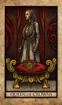 House of the Dragon Tarot Deck and Guidebook kit by Insight Editions featuring dragon-themed tarot cards and instructional guide.