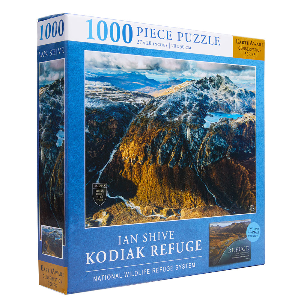 Insight Editions Ian Shive Kodiak Refuge photo kit featuring scenic images of Kodiak Island wildlife and landscapes.