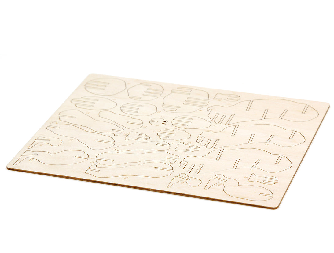 IncrediBuilds Animal Collection Gorilla kit featuring a detailed paper model and stationery elements by Insight Editions