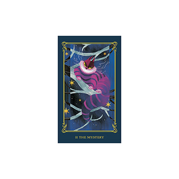 Softbound Alice in Wonderland Tiny Tarot Deck and Guidebook by Insight Editions, featuring whimsical illustrations and compact design.
