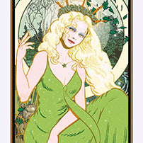 Christina Ricci's Cat Full of Spiders Tarot Deck and Guidebook kit with softbound guide in a visually detailed box.