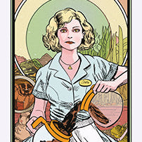 Insight Editions Christina Ricci's Cat Full of Spiders Tarot Deck and softbound guidebook, featuring detailed artwork and mystical symbols.