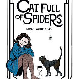 Christina Ricci's Cat Full of Spiders Tarot Deck and Guidebook kit featuring a softbound guide and illustrated tarot cards by Insight Editions
