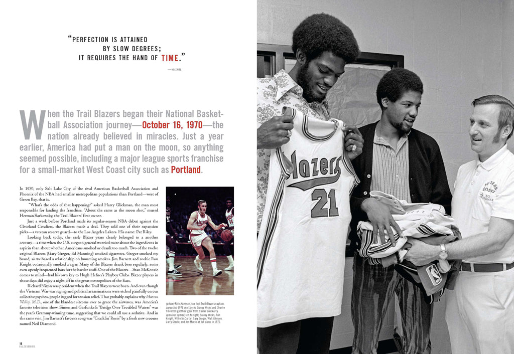 Insight Editions Blazermania reprints book cover with colorful artwork and title text displayed prominently.