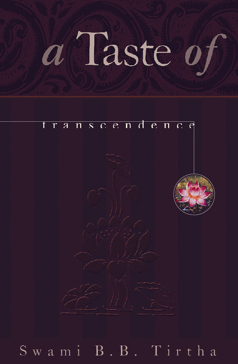 Softcover copy of "A Taste of Transcendence" by Insight Editions, featuring the book's cover with artistic design.
